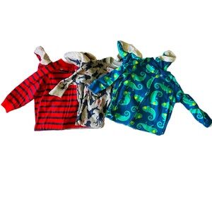 CARTER’S Set of 3 Footie Pajamas Size 18 Months